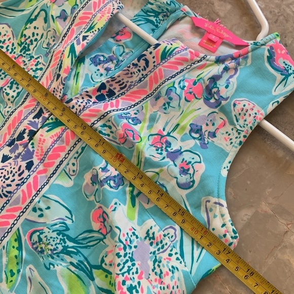 Lilly Pulitzer Kelby‎ Shift Dress size 4 summer vacation travel beach party - Picture 9 of 10